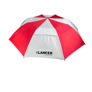 White and Red Umbrella