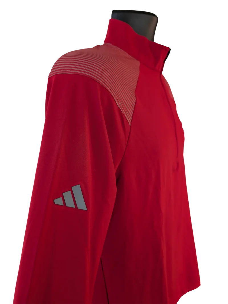 Mens Red Adidas Longsleeve